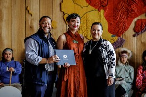 AmeriCorps CEO Presents President's Volunteer Service Award to Maka Monture Päki, Leader in Global Climate Movement and Native Forward Alum