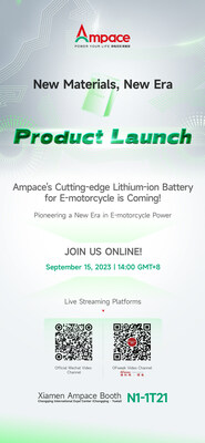 Ampace Product Launch Information