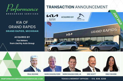 Kia of Grand Rapids - Fox Motors - Performance Brokerage Services