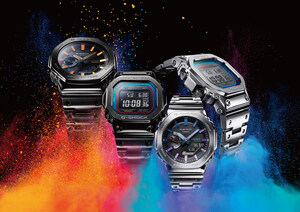 Casio s'apprête à sortir ses montres G-SHOCK en métal multicolore