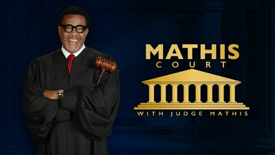Allen Media Group's daily court series MATHIS COURT WITH JUDGE MATHIS premieres in broadcast television syndication, cable, and digital platforms on Monday September 11, 2023