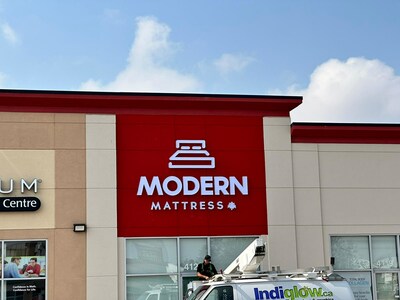 Modern Mattress 4123 Rochdale Blvd. Regina, Saskatchewan (CNW Group/Modern Mattress)