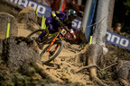 Monster Energy’s Marine Cabirou Earns Victory in Elite Women’s Division at UCI Downhill Mountain Bike World Cup in Les Gets, France