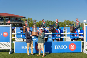 Victory Claimed by Team Ireland in the 2023 BMO Nations' Cup at the Spruce Meadows 'Masters'