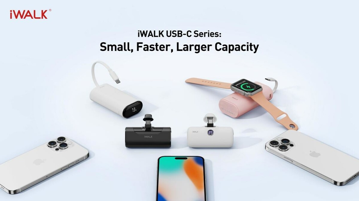 iWALK - To Develop the Best iPhone 15 Portable Chargers