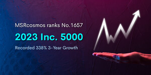 MSRcosmos Ranks No. 1,657 on the 2023 Inc. 5000