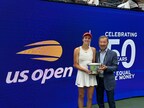 Anna Danilina, de la Fédération de tennis du Kazakhstan remporte l'US Open de tennis