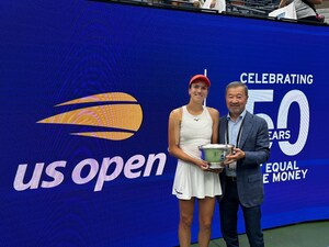 Anna Danilina vom kasachischen Tennisverband gewinnt die US Open Championship