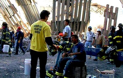 More than 800 Scientology Volunteer Ministers served at the site of the terrorist attacks on the World Trade Center.