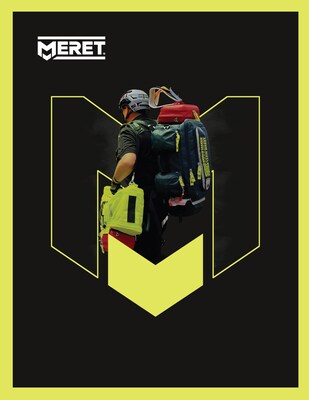 The renewed MERET logo and M badge featuring a member from Team MERET captures the heroic duty of the exceptional professionals that use MERET products to save lives. RESPOND TO THE CALL!