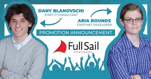 Full Sail Partners Promotes its Summer Interns to Permanent Employees