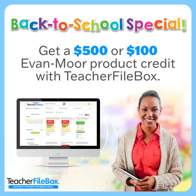Evan-Moor TeacherFileBox Special for Educators and Homeschoolers
