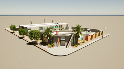 Rendering of Bent Inn Las Vegas