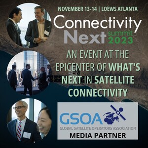 Connectivity Next Summit 2023 Announces Partnership with Global Satellite Operators Association