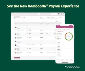 New BambooHR® Payroll Experience Offers Fast, Accurate Paychecks, Eliminates Tedious Tasks by 80%