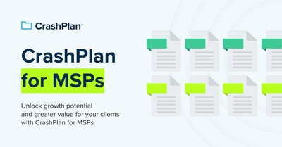 Unlock growth potential and greater value for your clients with CrashPlan for MSPs