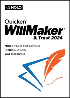 Nolo's Quicken WillMaker & Trust 2024