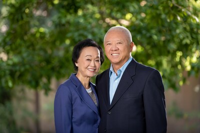 Andrew and Peggy Cherng, philanthropists, co-founders and co-CEOs of Panda Express, have gifted City of Hope, one of the largest cancer research and treatment organizations in the United States, $100 million to establish the Cherng Family Center for Integrative Oncology, a first-of-its-kind, national integrative oncology program. The gift is the largest donation the Panda Charitable Family Foundation has made to any organization. (Photo credit: Panda Restaurant Group Inc.)