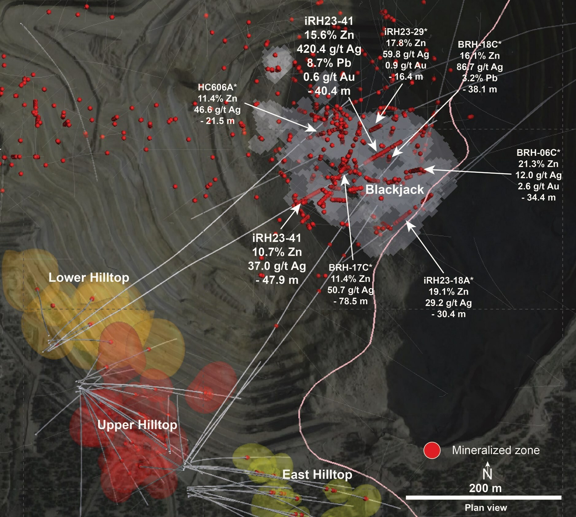 Figure 2 – Blackjack Surface Plan (CNW Group/i-80 Gold Corp) Figure 2 – Blackjack Surface Plan (CNW Group/i-80 Gold Corp)