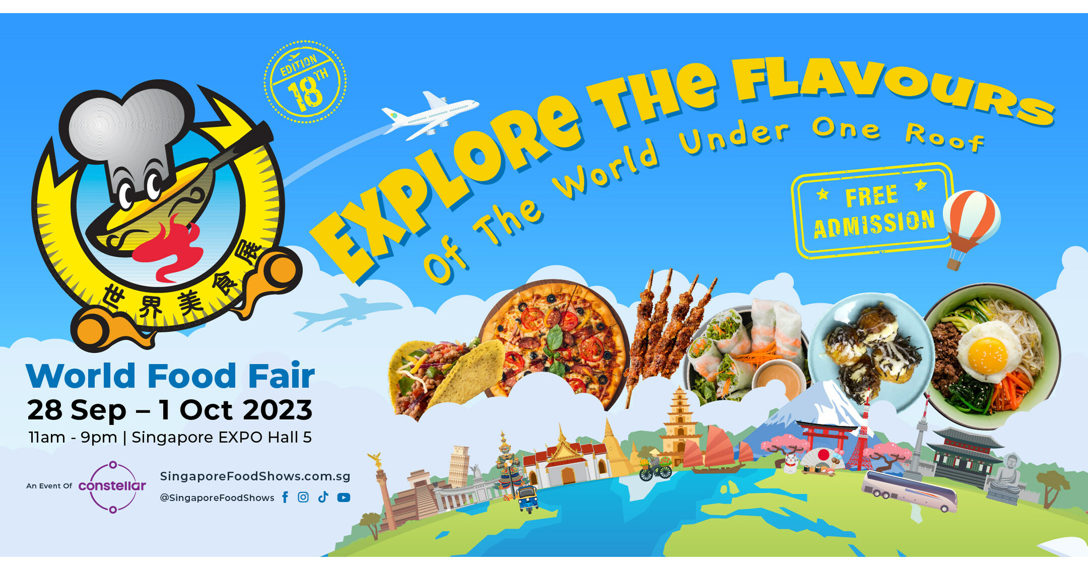 International cuisines converge at Entire world Food items Fair from 28 Sep