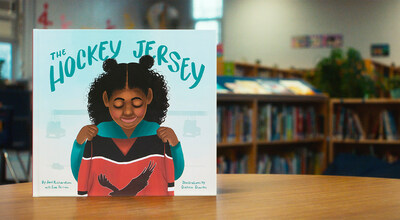 The Hockey Jersey, Written by Jael Richardson and Illustrated by Chelsea Charles (CNW Group/Scotiabank)
