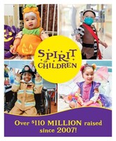 Spirit Halloween's Charitable Foundation, Spirit of Children, to Bring Halloween Magic to Over 150 Children's Hospitals Throughout North America
