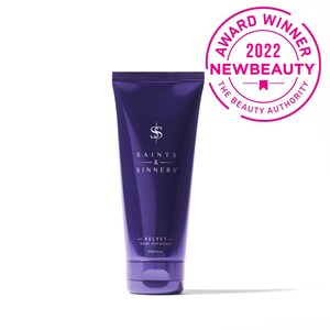 LUXURY PERFORMANCE, NO BAD STUFF BRAND SAINTS &amp; SINNERS HAIRCARE LAUNCHES AWARD-WINNING VELVET DIVINE HAIR MASQUE IN A TUBE