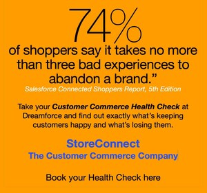 StoreConnect Unveils Game-Changing Customer-Centric Approach with Revolutionary Health Check at Dreamforce 2023 for SMB E-commerce