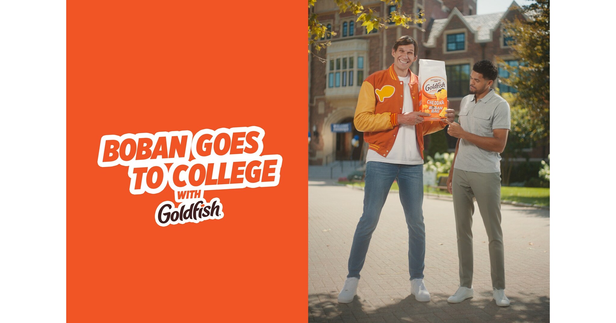 Goldfish® and NBA's Boban Marjanović Release Limited-Edition