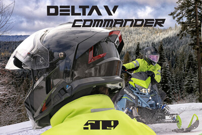 No longer a helmet, now it’s a cockpit. Built for long rides, high speeds, and frigid temps, The Delta V Commander features an integrated communication system, maximum visibility infinity-style shield, and ergonomic design.