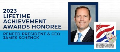 PenFed Credit Union CEO James Schenck Lifetime Service Award