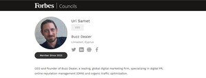 Buzz Dealer's CEO Uri Samet, accepted into Forbes Agency Council