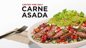 CHIPOTLE'S FAN-FAVORITE CARNE ASADA IS BACK ON THE GRILL FOR A LIMITED TIME