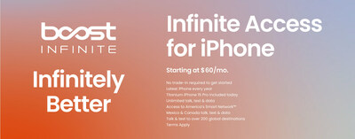 Infinite Access for iPhone | Boost Infinite