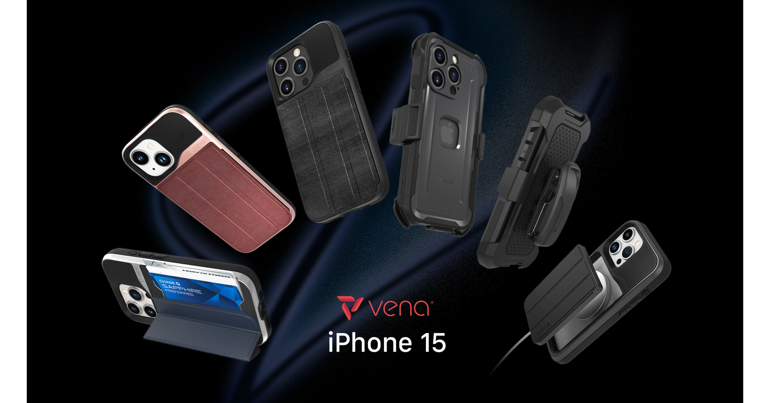 Vena Introduces CuttingEdge Cases for iPhone 15 Series and AirPods Pro 2