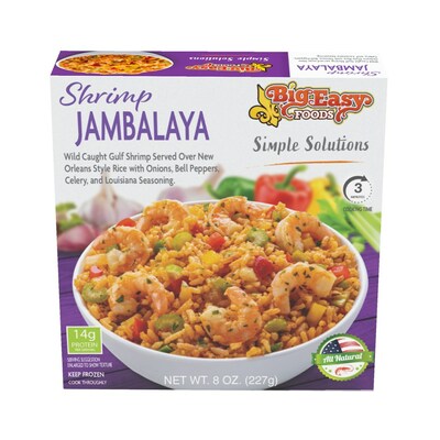 Big Easy Foods' Simple Solutions offer a mouthwatering range of Louisiana Cajun flavors.