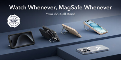 ESR Announces Magnetic Cases with Stash Stand for iPhone 15