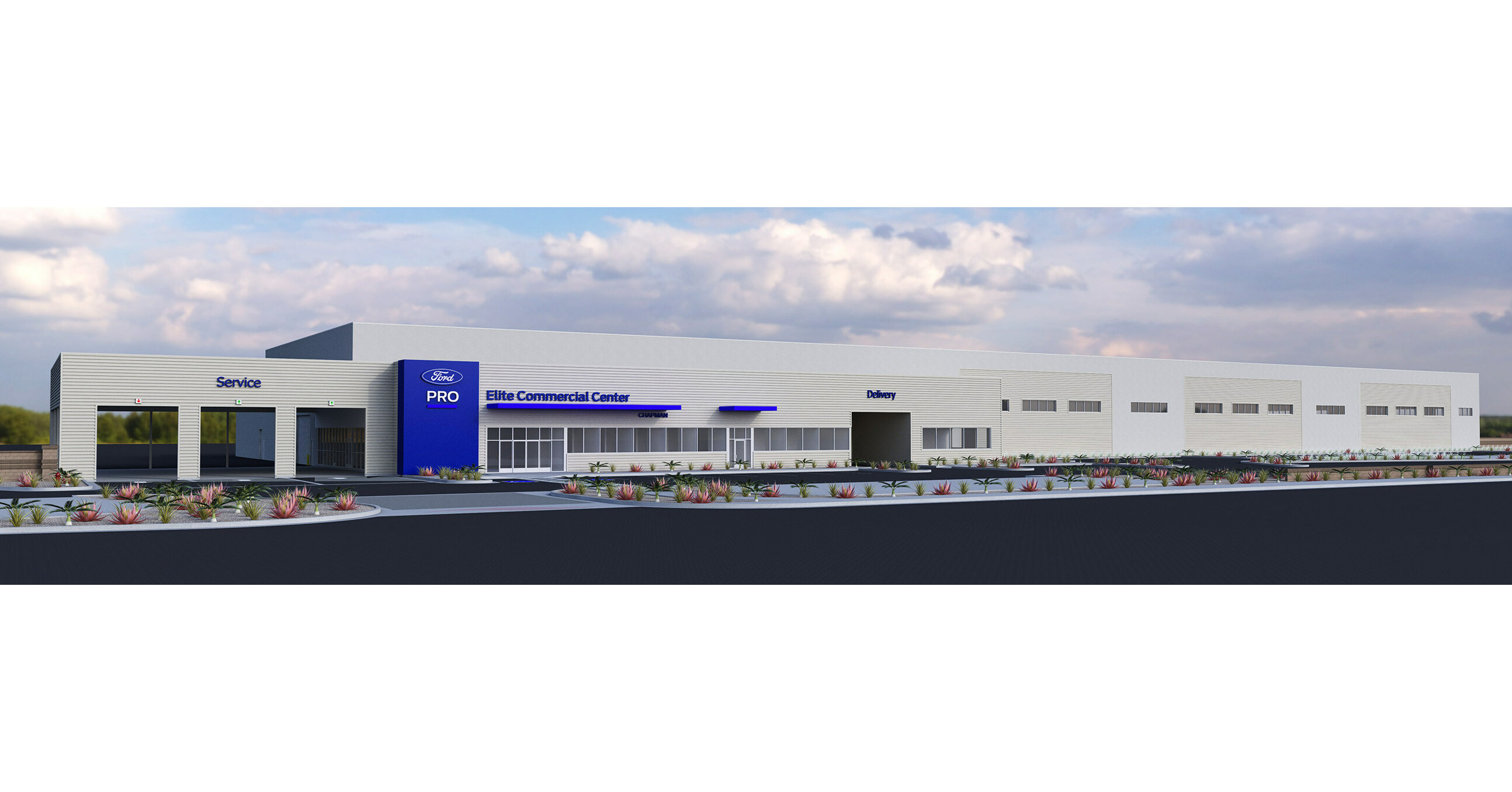 Chapman Ford Scottsdale Arizona, Breaks Ground on New Ford Pro Elite