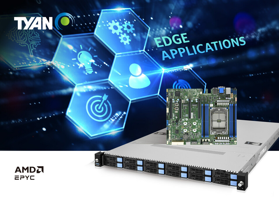 TYAN Adopts New AMD EPYC 8004 Series Processors for Diverse Cloud and Edge Server Deployments - Vimarsana News