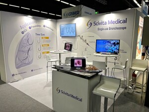 Scivita Medical představila na ERS 2023 zobrazovací systém s jednorázovým bronchovideoskopem