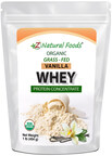 Z Natural Foods Announces New Organic, Vanilla, Grass-Fed Whey Protein Concentrate