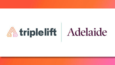 TripleLift & Adelaide Logo Lockup for Partnership