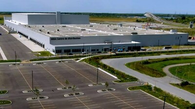 Bonjour, Hej Qubec : IKEA Canada annonce la grande ouverture de son nouveau centre de distribution et centre de distribution aux clients  Beauharnois (Groupe CNW/IKEA Canada Limited Partnership)