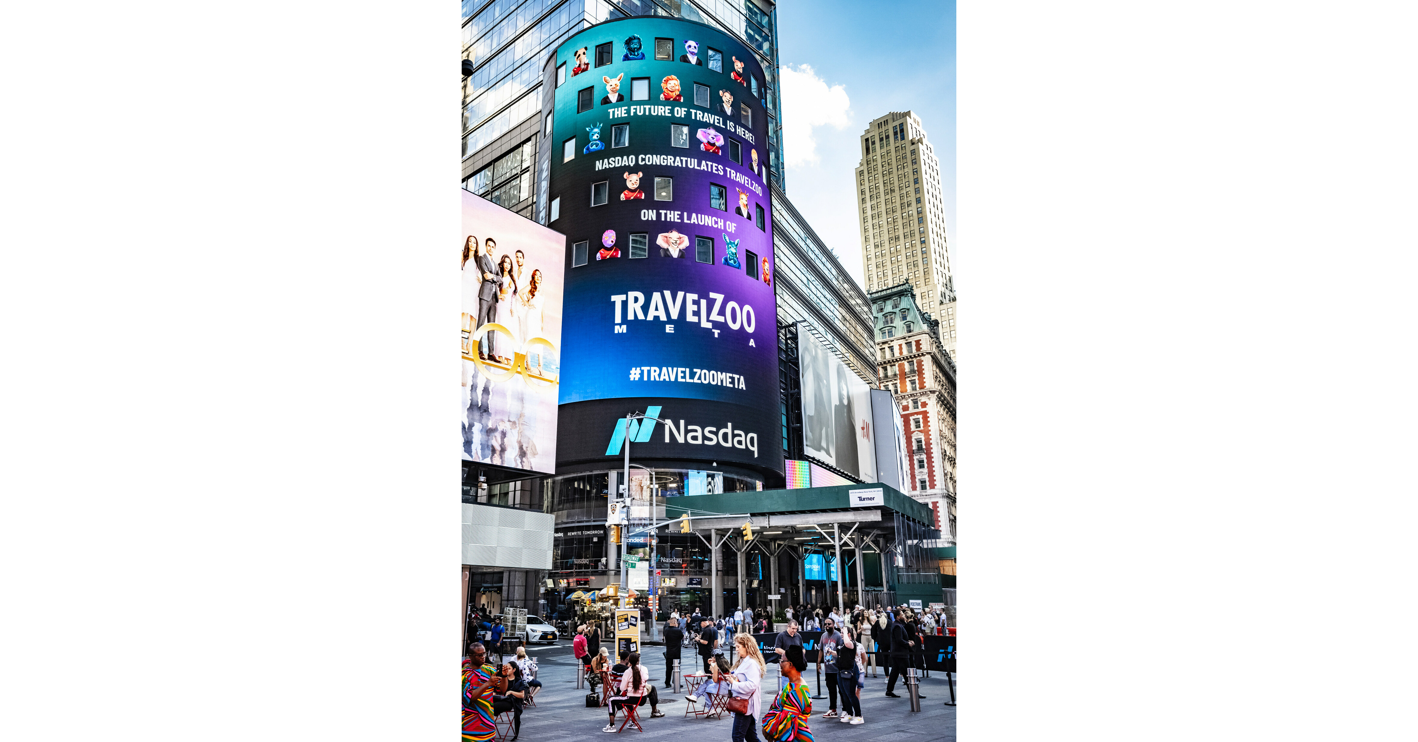 Travelzoo META's Travel Companions Take Over NASDAQ Headquarters in