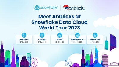 Meet Ablicks at Snowflake Data Cloud World Tour 2023