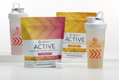 OPTAVIA ACTIVE EAAs are a clinically studied and effective blend of eight essential amino acids, including an impressive 3.5 grams of leucine per serving and a 4:1:1 ratio of branched chain amino acids