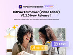 HitPaw Edimakor V2.2.0 Release - The Best Option for Top-Notch Video Editing!