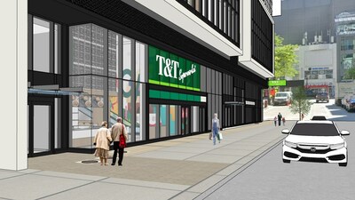 T&T New Downtown Toronto location at Yonge and Edward St. (CNW Group/T&T Supermarkets)