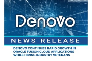 Denovo Continues Rapid Growth in Oracle Fusion Cloud Applications While Hiring Industry Veterans