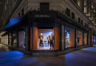 The New Wave Windows at the Saks New York Flagship store